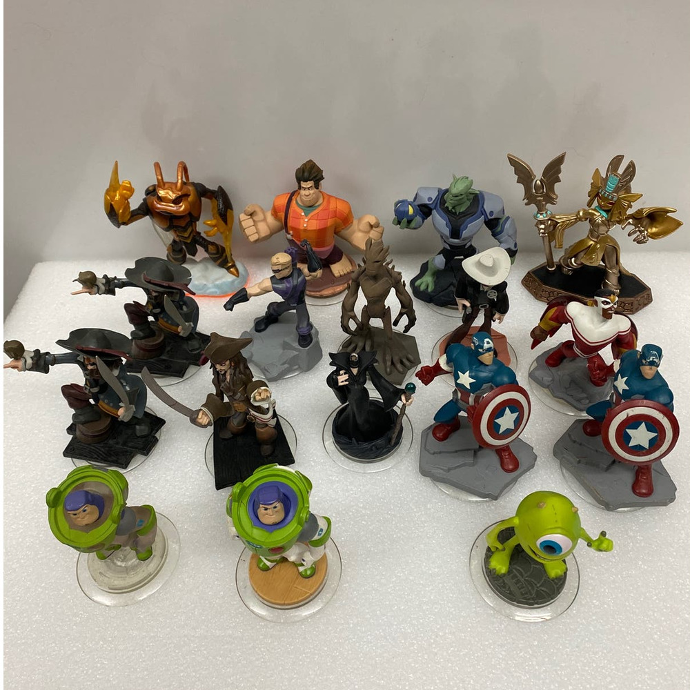 Disney Infinity 1.0, 2.0, Lot: Star, Marvel, Disney/ Pixar & More!